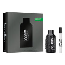 Kit Coffret Benetton United Colors Man Black Intense Masculino Eau de Parfum